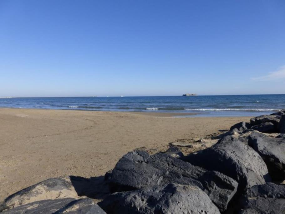 Maisonnette, 5 Pers, 500M Plage, Parking, Terrasse 阿格德 外观 照片