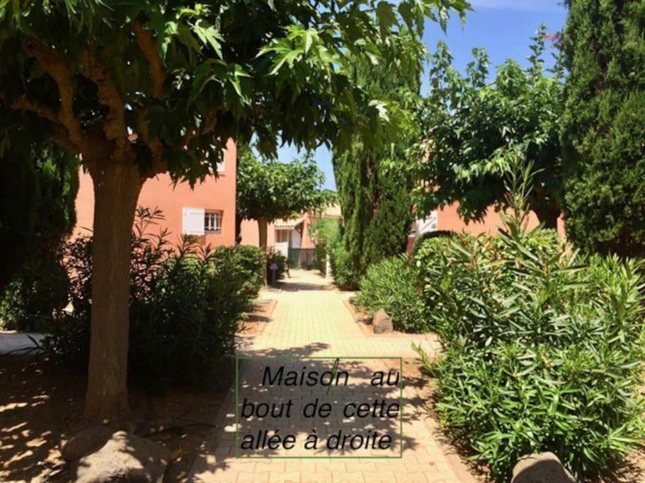 Maisonnette, 5 Pers, 500M Plage, Parking, Terrasse 阿格德 外观 照片