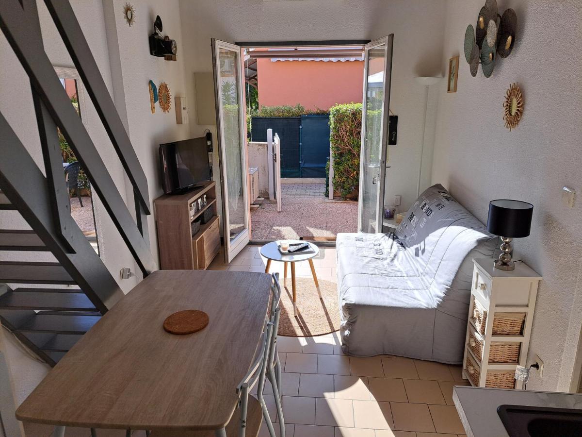 Maisonnette, 5 Pers, 500M Plage, Parking, Terrasse 阿格德 外观 照片